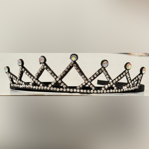 Sparkling Rhinestone Tiara Headband - Picture 2 of 4